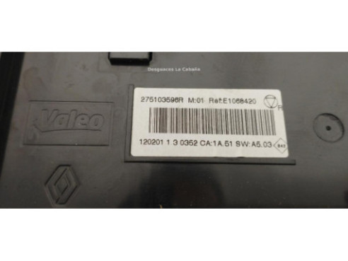 275103596R MANDO CLIMA RENAULT MEGANE III Grandtour (KZ0/1)|Desguaces La Cabaña