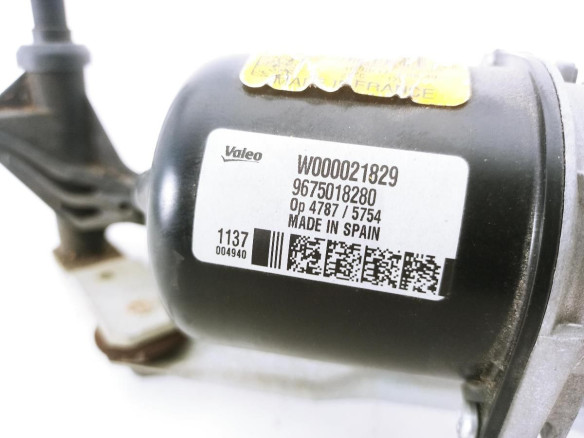 9675018280 MOTOR LIMPIAPARABRISAS DEL CITROEN C-ELYSEE|Desguaces La Cabaña