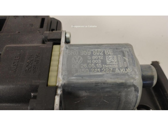6R959802BE ELEVALUNAS PUERTA LAT DEL DER VW POLO (6R1, 6C1)|Desguaces La Cabaña