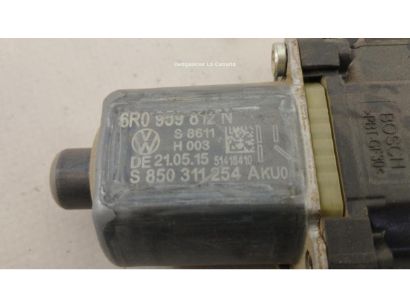 6R0959812N ELEVALUNAS PUERTA LAT TRA DER VW POLO (6R1, 6C1)|Desguaces La Cabaña