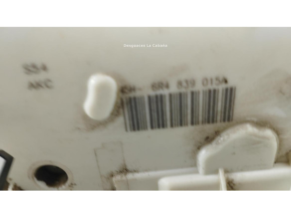 6R4839015A CERRADURA PUERTA LAT TRA IZQ VW POLO (6R1, 6C1)|Desguaces La Cabaña