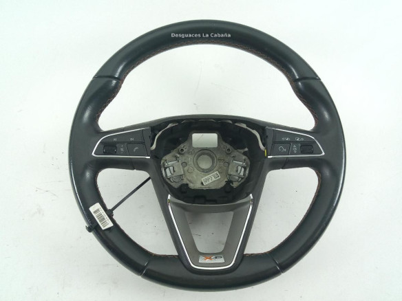 5F0419091AB VOLANTE DIRECCION SEAT LEON (5F1)|Desguaces La Cabaña