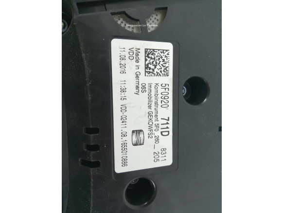 5F0920711D CUADRO INSTRUMENTOS SEAT LEON (5F1)|Desguaces La Cabaña