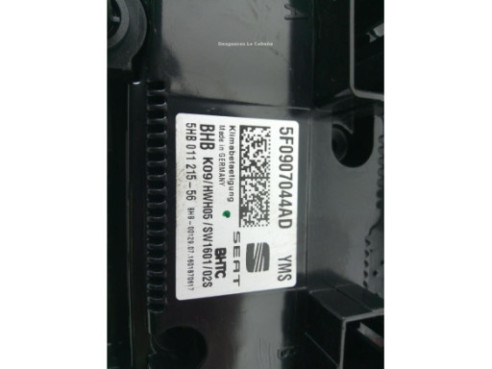 5F0907044AD MANDO CLIMA SEAT LEON (5F1)|Desguaces La Cabaña