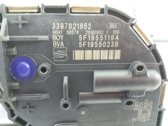 MOTOR LIMPIAPARABRISAS DEL SEAT LEON (5F1)|Desguaces La Cabaña