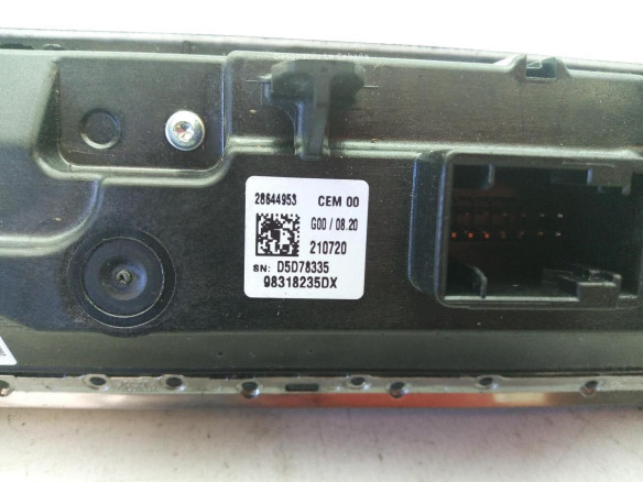 98318235DX MANDO CLIMA PEUGEOT 3008 SUV (M_) |Desguaces La Cabaña