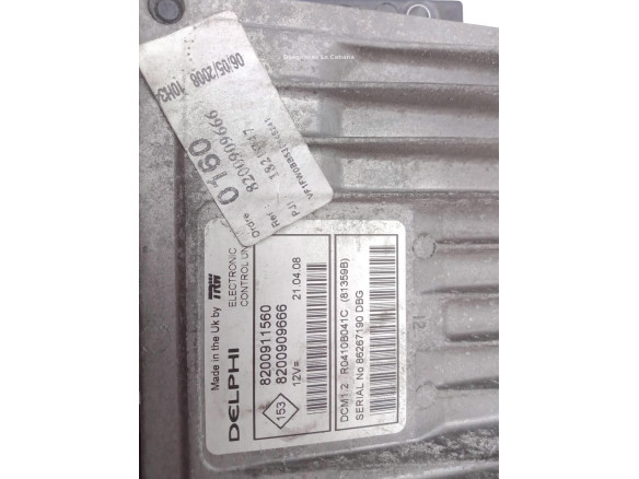 8200909666 CENTRALITA MOTOR RENAULT KANGOO Express (FW0/1_) |Desguaces La Cabaña