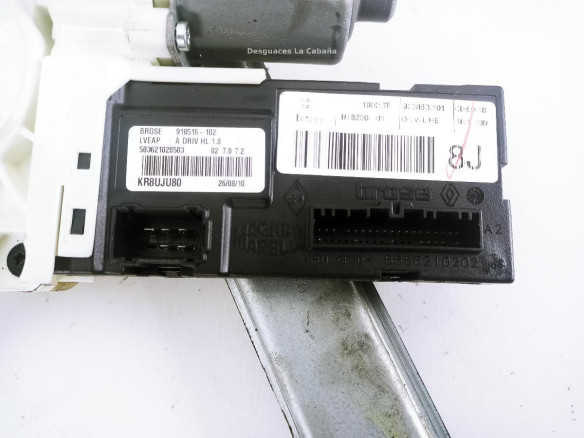 503621020503 ELEVALUNAS PUERTA LAT DEL IZQ RENAULT LATITUDE (L70_)|Desguaces La Cabaña