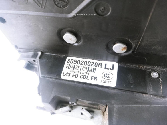 805020020R CERRADURA PUERTA LAT DEL DER RENAULT LATITUDE (L70_)|Desguaces La Cabaña