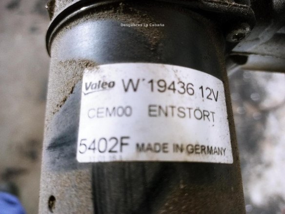  9687382580 MOTOR LIMPIAPARABRISAS DEL CITROEN C4 II (B7)|Desguaces La Cabaña