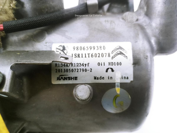 9806599380 COMPRESOR AA CITROEN C-ELYSEE |Desguaces La Cabaña