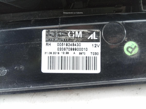519248430 PILOTO TRA DER OPEL COMBO Combi / Tour (X12)|Desguaces La Cabaña