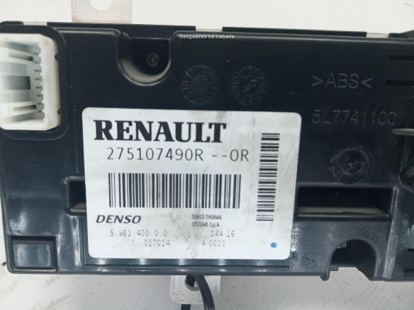 275107490R MANDO CLIMA OPEL MOVANO B Furgón (X62)|Desguaces La Cabaña