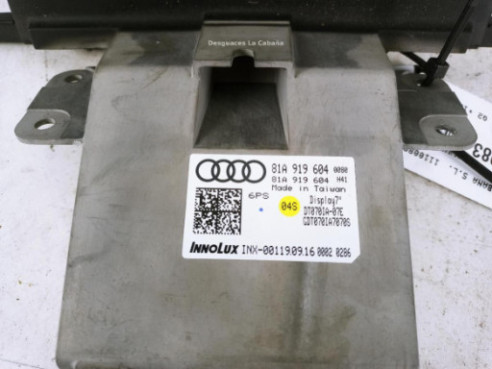81A919604 PANTALLA MULTIMEDIA AUDI Q2 (GAB)|Desguaces La Cabaña