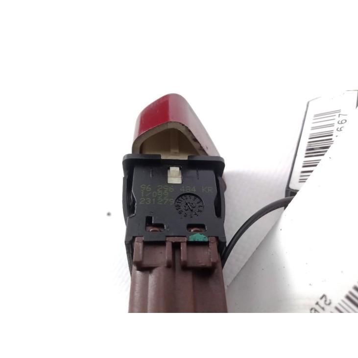 96296484KR INTERRUPTOR WARNING PEUGEOT 607 (9D, 9U) |Desguaces La Cabaña