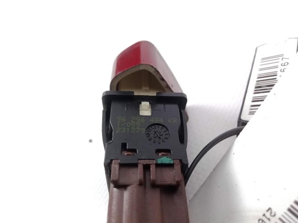 96296484KR INTERRUPTOR WARNING PEUGEOT 607 (9D, 9U) |Desguaces La Cabaña