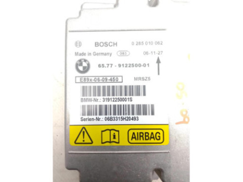 285010062 CENTRALITA AIRBAG BMW 3 (E90) |Desguaces La Cabaña
