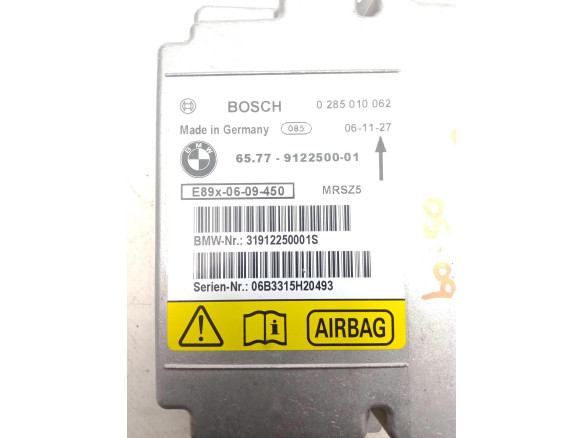 285010062 CENTRALITA AIRBAG BMW 3 (E90) |Desguaces La Cabaña