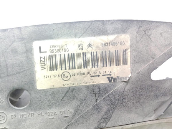 9631495180 FARO IZQUIERDO CITROEN XSARA PICASSO (N68)|Desguaces La Cabaña