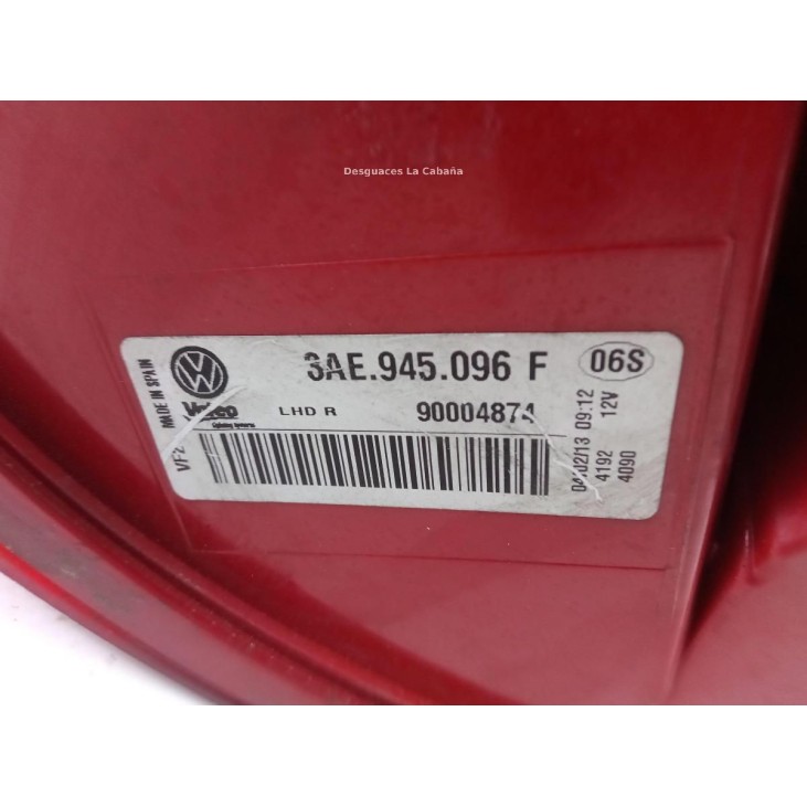 3AE945096F PILOTO TRA DER EXT VW PASSAT (362) |Desguaces La Cabaña