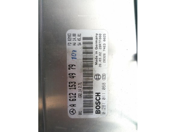 A6121534979 CENTRALITA MOTOR MERCEDES BENZ CLASE C (W203) |Desguaces La Cabaña