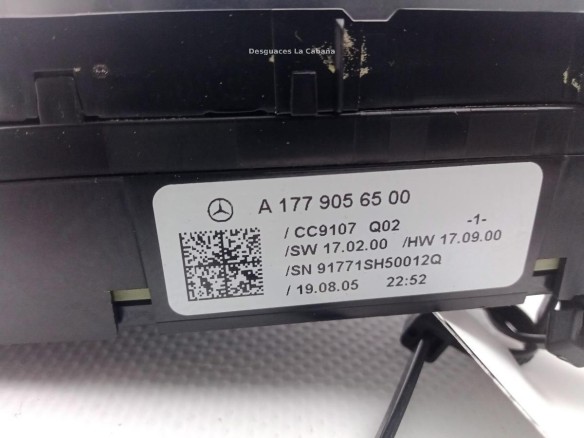A1779056500 MODULO ELECTRONICO 6 MERCEDES BENZ CLASE A (W177) |Desguaces La Cabaña