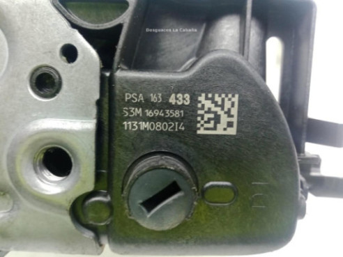 16943581 CERRADURA PUERTA LAT DEL DER OPEL COMBO Limusina (X19)|Desguaces La Cabaña