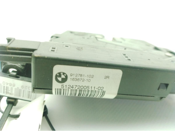 912781102 CERRADURA PORTON / TAPA MALETA BMW X1 (E84)|Desguaces La Cabaña