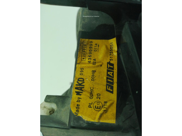 51755051 FARO IZQUIERDO FIAT DOBLO Cargo (223_)|Desguaces La Cabaña