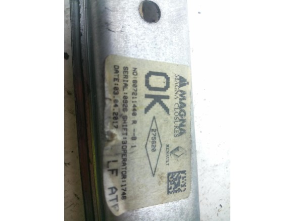 807211440R ELEVALUNAS PUERTA LAT DEL IZQ DACIA LOGAN II |Desguaces La Cabaña