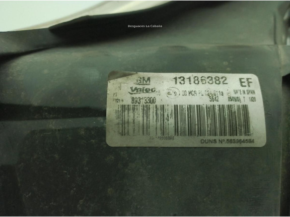 13186382 FARO DERECHO OPEL CORSA D (S07)|Desguaces La Cabaña