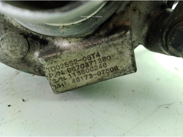  9670371380 TURBO CITROEN JUMPY Furgón|Desguaces La Cabaña