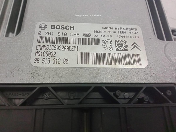  9851331280 CENTRALITA MOTOR CITROEN C4 III (BA_, BB_, BC_)|Desguaces La Cabaña