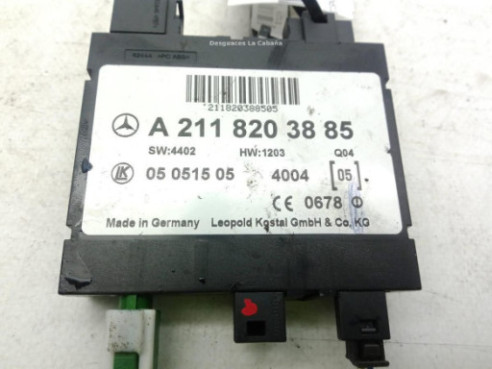  A2118203885 MODULO ELECTRONICO MERCEDES BENZ CLS (C219)|Desguaces La Cabaña