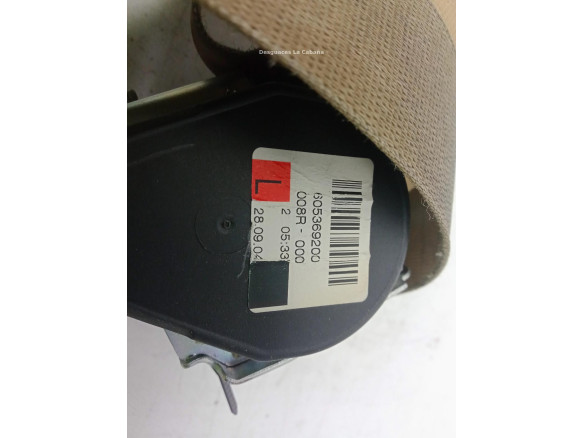 A21186079853D05 CINTURON DEL IZQ MERCEDES BENZ CLS (C219)|Desguaces La Cabaña