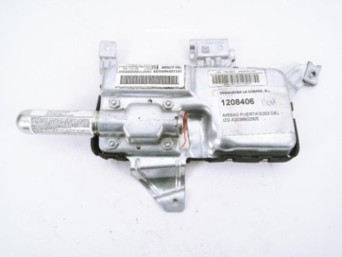A2038602505 AIRBAG PUERTA LAT DEL IZQ MERCEDES BENZ CLASE C (W203)|Desguaces La Cabaña