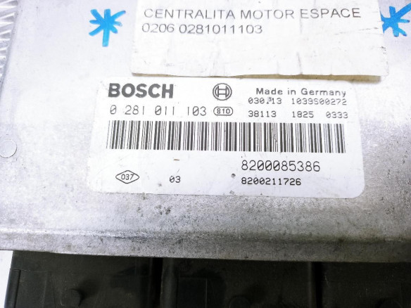 281011103 CENTRALITA MOTOR RENAULT ESPACE IV (JK0/1_)|Desguaces La Cabaña