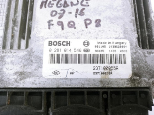 0281014546 CENTRALITA MOTOR RENAULT MEGANE III Fastback (BZ0_)|Desguaces La Cabaña