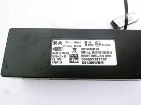 9801862580 CENTRALITA MOTOR PEUGEOT 508|Desguaces La Cabaña