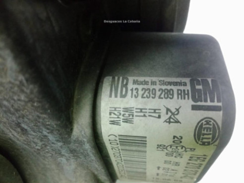   FARO DERECHO OPEL ASTRA H (A04)|Desguaces La Cabaña