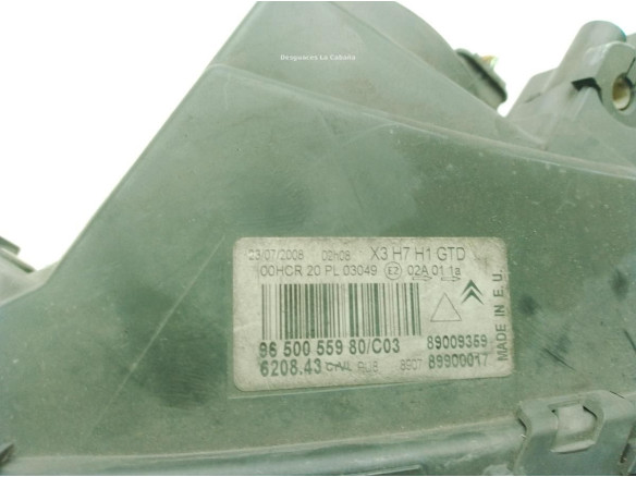 9650055980 FARO IZQUIERDO CITROEN C5 II (RC_)|Desguaces La Cabaña