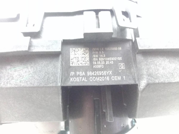 98426956YX MANDO COMPLETO OPEL MOKKA |Desguaces La Cabaña