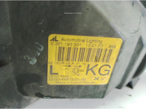 33150S6AG020M2 FARO IZQUIERDO HONDA CIVIC VII Hatchback (EU, EP, EV)|Desguaces La Cabaña