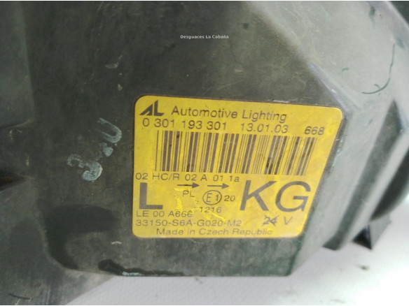 33150S6AG020M2 FARO IZQUIERDO HONDA CIVIC VII Hatchback (EU, EP, EV)|Desguaces La Cabaña