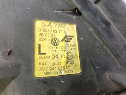  7M7941015M FARO IZQUIERDO SEAT ALHAMBRA (7V8, 7V9)|Desguaces La Cabaña