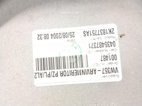 2K1837751AS ELEVALUNAS PUERTA LAT DEL IZQ VW CADDY III Variant (2KB, 2KJ, 2CB, 2CJ)|Desguaces La Cabaña
