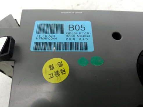  97250A6040GU MANDO CLIMA HYUNDAI i30 (GD)|Desguaces La Cabaña