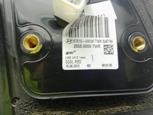   ESPEJO IZQ HYUNDAI i30 (GD)|Desguaces La Cabaña