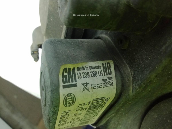  13239288LH FARO IZQUIERDO OPEL ASTRA H (A04)|Desguaces La Cabaña
