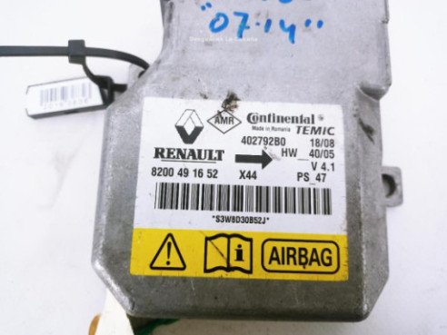 8200491652, CENTRALITA AIRBAG RENAULT TWINGO II (CN0_)|Desguaces La Cabaña